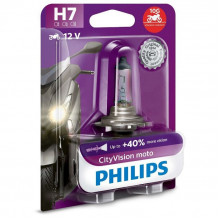Лампа галогенная CityVision Moto +40% H7 12V 55W PHILIPS / 12972CTVBW