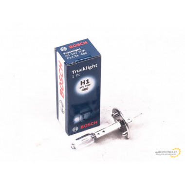 Лампа галогенная Trucklight H1 24V 70W BOSCH / 1987302411