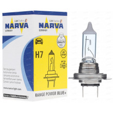Лампа галогенная RangePowerBlue +50% H7 12V 55W NARVA / 486383000