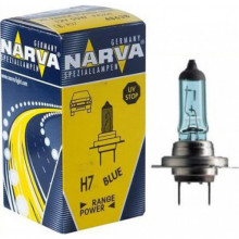 Лампа галогенная RangePowerBlue +50% H7 12V 55W NARVA / 48638RPB