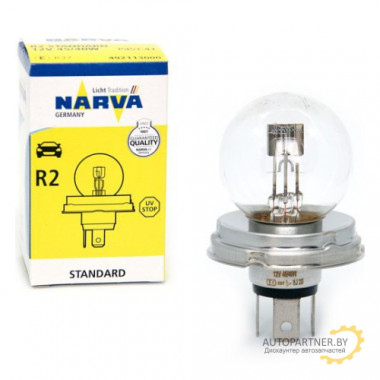 Лампа галогенная Standard R2 12V 45/40W NARVA / 492113000