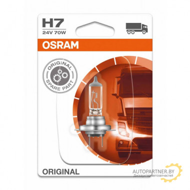 Лампа галогенная Original H7 24V 70W OSRAM / 64215