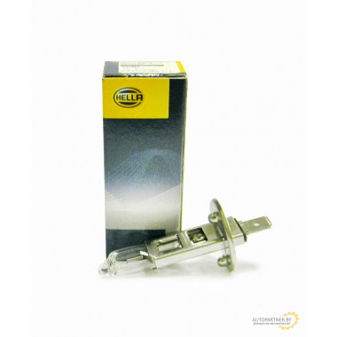 Лампа галогенная H1 12V 55W HELLA / 8GH002089131