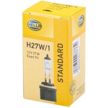 Лампа галогенная H27W/1 12V 27W HELLA / 8GH008991021