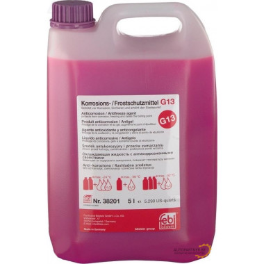 Антифриз Концентрат FEBI BILSTEIN G13 Лиловый 5л / 38201