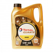 Моторное масло TOTAL QUARTZ 9000 5W40 / 213678 (5л)