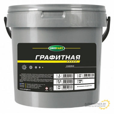 Смазка графитная OILRIGHT 9.5кг / 6089