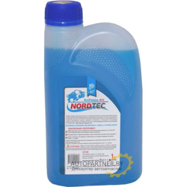 Антифриз NORDTEC G11 -40°C синий 1кг / AFBLUE1NORDTEC
