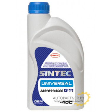 Антифриз SINTEC G11 Universal -40 С синий 1кг / 800302