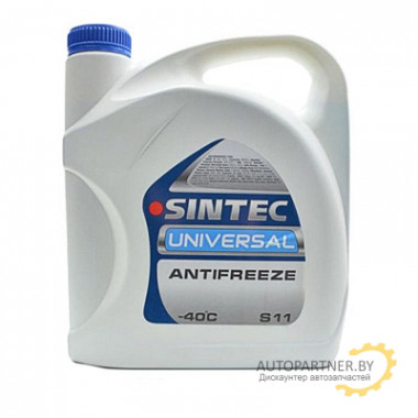 Антифриз SINTEC G11 Universal -40 С синий 5кг / 800522