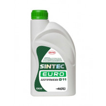 Антифриз SINTEC G11 Euro -40 С зеленый 1кг / 802558