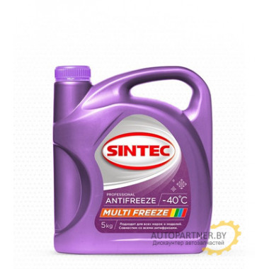 Антифриз SINTEC Multifreeze -40 С 5кг / 800534