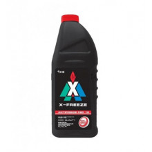 Антифриз X-FREEZE Red G12 -40°С готовый 1кг / 430206073