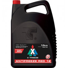 Антифриз X-FREEZE Red G12 -40°С готовый 10кг / 430206075