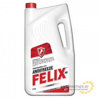 Антифриз FELIX Carbox G12+ красный 5кг / 430206033