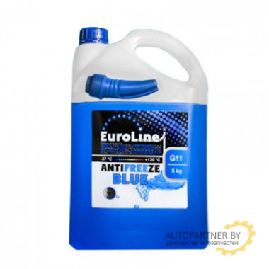 Антифриз EUROLINE BLUE G11 5кг / EurolineBLUEG11синий45л5кг