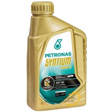 Моторное масло PETRONAS-SYNTIUM 3000 E 5W40 / 70134E18EU (1л)