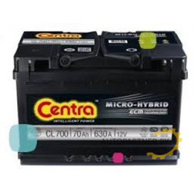 Батарея аккумуляторная CENTRA EFB Start&Stop аккумулятор 12V 65Ah 650A ETN 0(R+) B13 278x175x175 17,2kg
