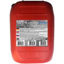Моторное масло ALPINE TURBO ULTRA LA 5W30 / 0100413 (20л)
