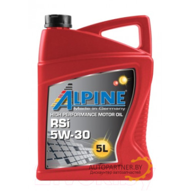 Моторное масло ALPINE RSi 5W30 / 0101623 (5л)