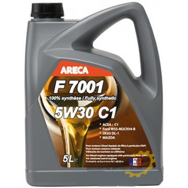 Моторное масло ARECA F7001 5W30 C1 / 11112 (5л)