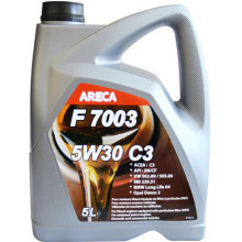 Моторное масло ARECA F7003 5W30 C3 / 11132 (5л)