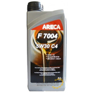 Моторное масло ARECA F7004 5W30 C4 / 11141 (1л)