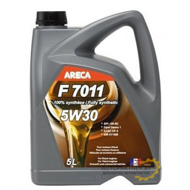 Моторное масло ARECA F7011 5W30 / 11143 (5л)