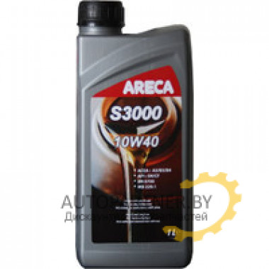 Моторное масло ARECA S3000 10W40 / 12101 (1л)