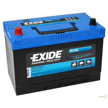 Аккумулятор EXIDE 12В 95А/ч / ER450