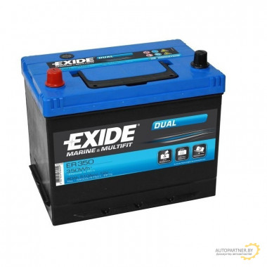 Аккумулятор EXIDE 12В 80А/ч / ER350