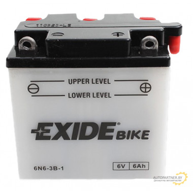 Аккумулятор EXIDE 6В 6А/ч / 6N63B1