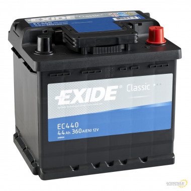 Аккумулятор EXIDE Classic 12в 44а/ч / EC440