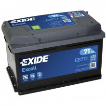 Аккумулятор EXIDE Excell 71 а/ч / EB712