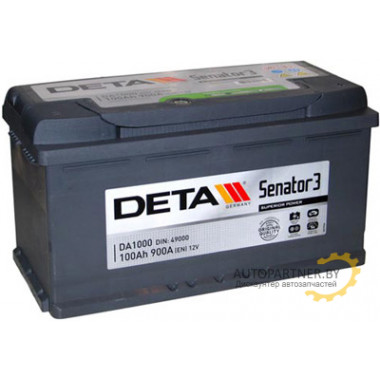 Аккумулятор DETA SENATOR3 100 а/ч / DA1000