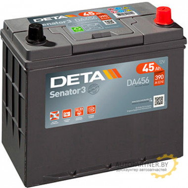Аккумулятор DETA SENATOR3 45 а/ч / DA456