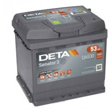 Аккумулятор DETA SENATOR3 38 а/ч / DA530