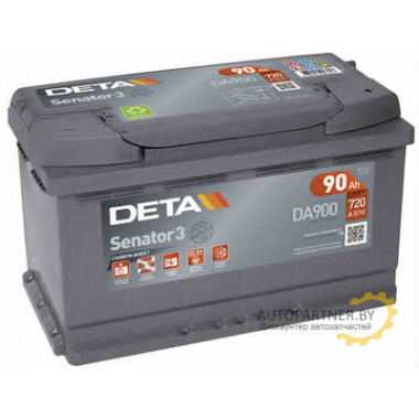 Аккумулятор DETA SENATOR3 90 а/ч / DA900