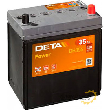 Аккумулятор DETA POWER 35 а/ч / DB356