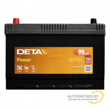 Аккумулятор DETA POWER 95 А/ч / DB955