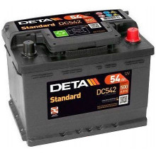 Аккумулятор DETA STANDARD 54 А/ч / DC542