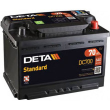 Аккумулятор DETA STANDARD 70 А/ч / DC700