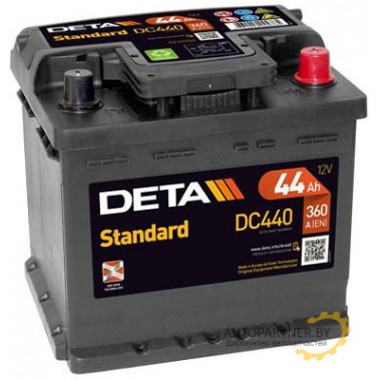 Аккумулятор DETA STANDARD DC440 44 А/ч / DC440