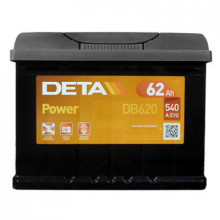 Аккумулятор DETA POWER 62 А/ч / DB620