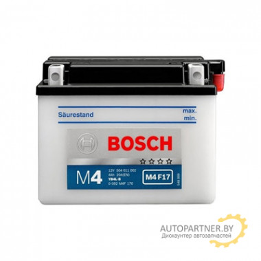 Аккумулятор BOSCH M4 F17 3 а/ч / 0092M4F150
