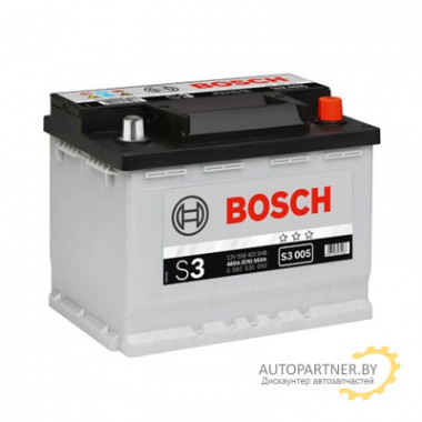 Аккумулятор BOSCH S3 005 56 а/ч / 0092S30050