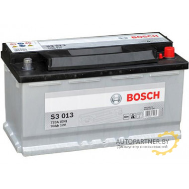 Аккумулятор BOSCH S3 013 90 а/ч / 0092S30130
