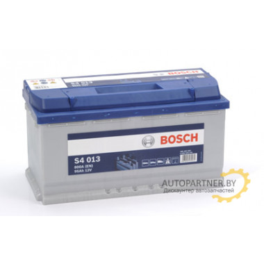 Аккумулятор BOSCH S4 Silver 013 95 а/ч / 0092S40130