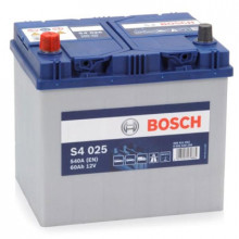 Аккумулятор BOSCH S4 Silver 025 60 а/ч / 0092S40250