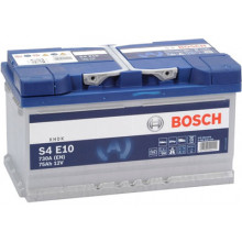 Аккумулятор BOSCH S4 EFB E010 75 А/ч / 0092S4E100